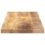 Tablero de mesa rectangular madera maciza mango 70x40x2,5 cm