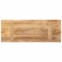 Tablero de mesa rectangular madera maciza mango 70x40x2,5 cm
