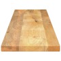 Tablero de mesa rectangular madera maciza mango 140x40x2,5 cm