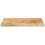Tablero de mesa rectangular madera maciza mango 40x20x3,8 cm