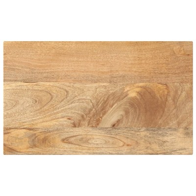 Tablero de mesa rectangular madera maciza mango 50x30x3,8 cm