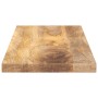 Tablero de mesa rectangular madera maciza mango 90x40x3,8 cm