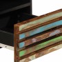 Mueble de TV madera maciza de acacia 70x34x46 cm