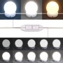 Tocador con luces LED blanco 80x41x144,5 cm