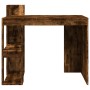 Escritorio madera de ingeniería roble ahumado 103,5x56,5x94 cm