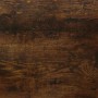 Banco zapatero madera contrachapada roble ahumado 103x30x48 cm