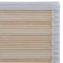 Alfombras rectangulares de bambú natural 4 unidades 120x180 cm