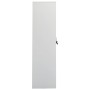 Armario de acero gris claro 80x50x180 cm
