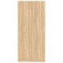 Armario de madera contrachapada color roble Sonoma 90x52x200 cm