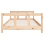 Estructura de cama para niños madera maciza de pino 90x200 cm