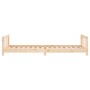 Estructura de cama para niños madera maciza de pino 90x200 cm