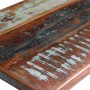 Mesa de comedor de madera maciza reciclada 120x60x76 cm
