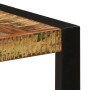 Mesa de comedor de madera maciza reciclada 140x70x75 cm