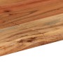 Mesa de comedor de madera maciza de acacia 154x80x76 cm