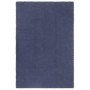 Alfombra rectangular algodón azul marino 160x230 cm