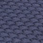 Alfombra rectangular algodón azul marino 160x230 cm