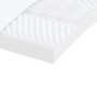 Colchón de espuma de 7 zonas dureza 20 ILD blanco 90x190 cm