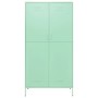 Armario de acero verde menta 90x50x180 cm