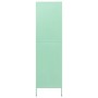 Armario de acero verde menta 90x50x180 cm