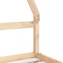 Estructura de cama para niños con cajones madera pino 90x200 cm