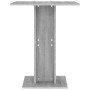 Mesa de bistró madera contrachapada gris Sonoma 60x60x75 cm