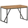 Mesa de comedor madera maciza de acacia y mango 120x60x76 cm