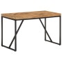 Mesa de comedor madera maciza de acacia y mango 120x60x76 cm
