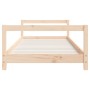 Estructura de cama para niños madera maciza de pino 80x200 cm