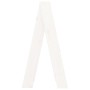 Taburetes 2 unidades madera maciza de pino blanco 40x40x75 cm