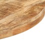 Mesa de bistró redonda madera de mango rugosa Ø80x75 cm