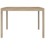 Mesa de comedor madera maciza de acacia 110x70x75 cm