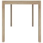 Mesa de comedor madera maciza de acacia 110x70x75 cm