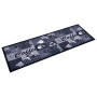Alfombra de cocina lavable Coffee azul 45x150 cm