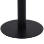 Mesa de bistró MDF marrón oscuro 50x50 cm
