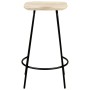 Taburetes de cocina 4 unidades madera maciza de mango