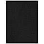 Felpudo negro 40x60 cm