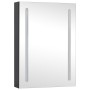 Mueble de baño con espejo LED 50x13x70 cm