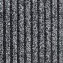 Felpudo de rayas gris 60x80 cm