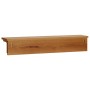 Perchero de madera maciza de roble 90x16x16 cm