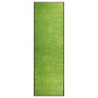 Felpudo lavable verde 60x180 cm