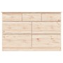 Cómoda cajonera ALTA madera maciza pino 112x35x73 cm