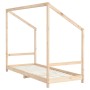 Estructura de cama para niños madera maciza de pino 80x200 cm