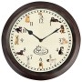 Esschert Design Reloj con sonidos de perros