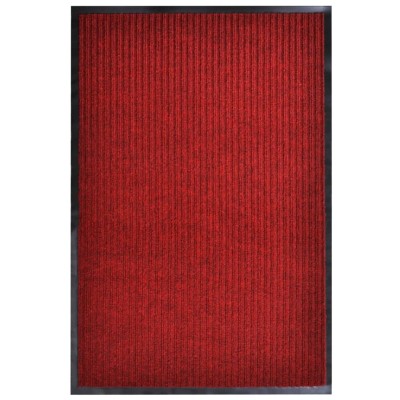 Felpudo de PVC rojo 117x220 cm