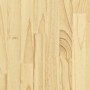 Estantería de 2 niveles madera maciza de pino 100x30x70 cm