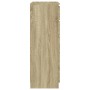 Cajonera de madera contrachapada roble Sonoma 60x36x103 cm