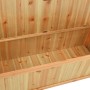 Banco madera maciza de abeto 107x45x75,5 cm
