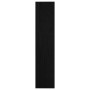 Estantería divisor de espacios madera pino negro 100x30x135,5cm