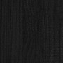 Estantería divisor de espacios madera pino negro 100x30x135,5cm