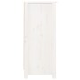 Aparadores 2 uds madera maciza de pino blanco 40x35x80 cm